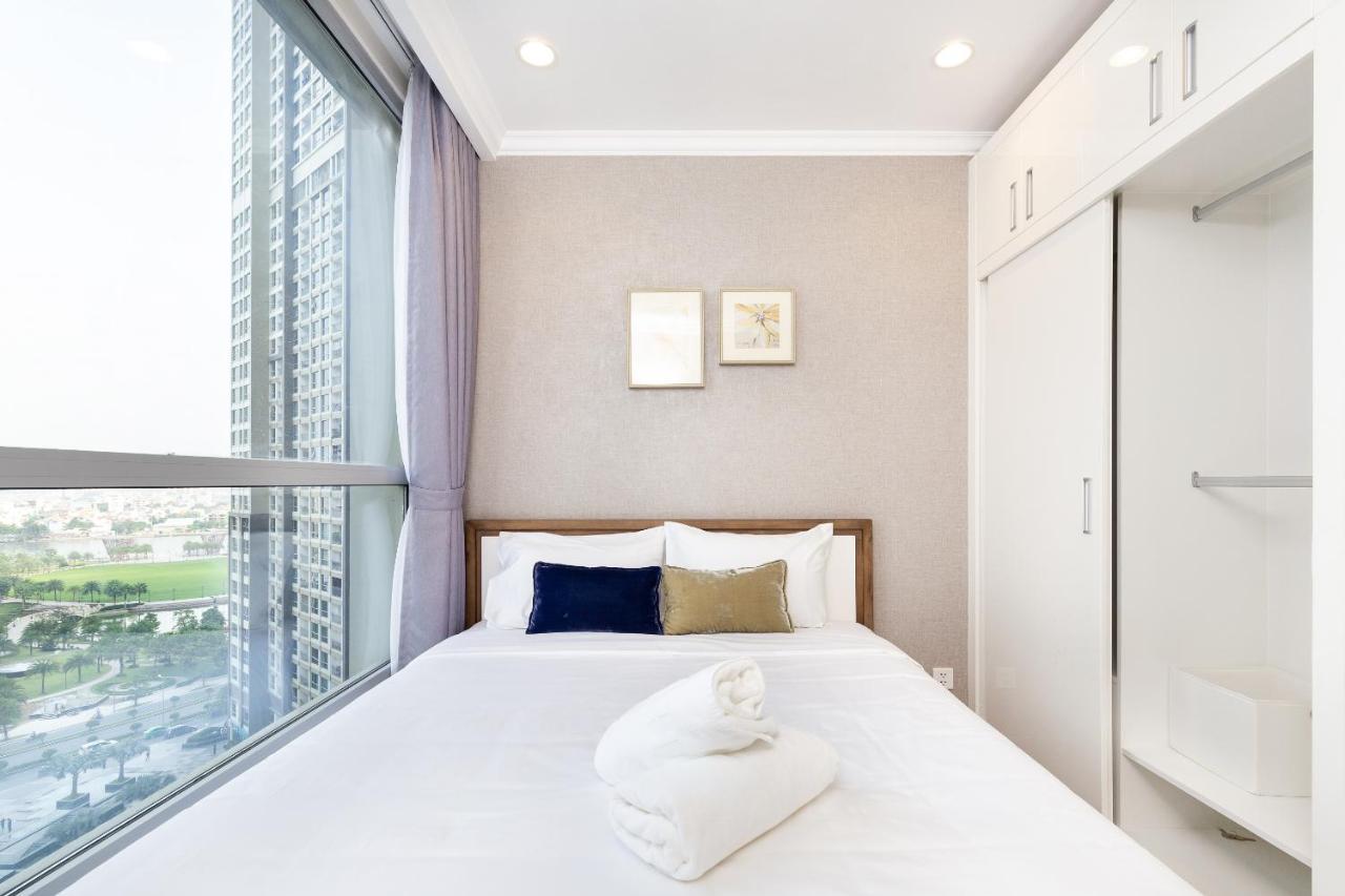 Hoasun Boutique Apartment - Vinhomes Central Park ホーチミン市 エクステリア 写真