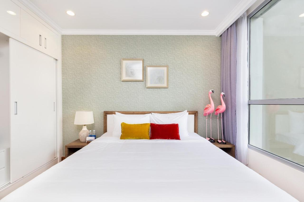 Hoasun Boutique Apartment - Vinhomes Central Park ホーチミン市 エクステリア 写真