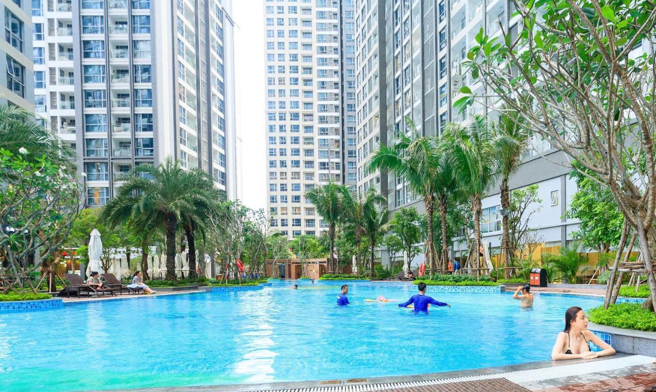 Hoasun Boutique Apartment - Vinhomes Central Park ホーチミン市 エクステリア 写真