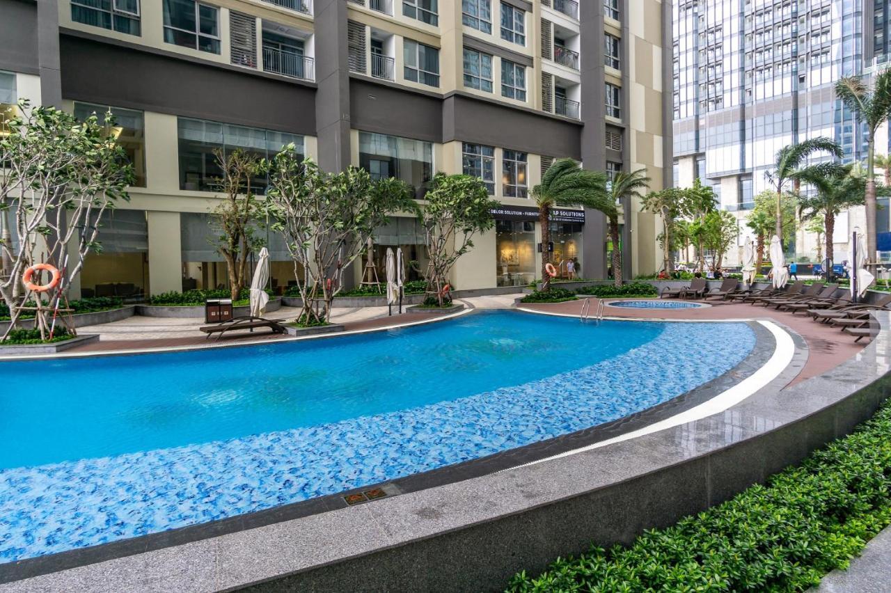 Hoasun Boutique Apartment - Vinhomes Central Park ホーチミン市 エクステリア 写真