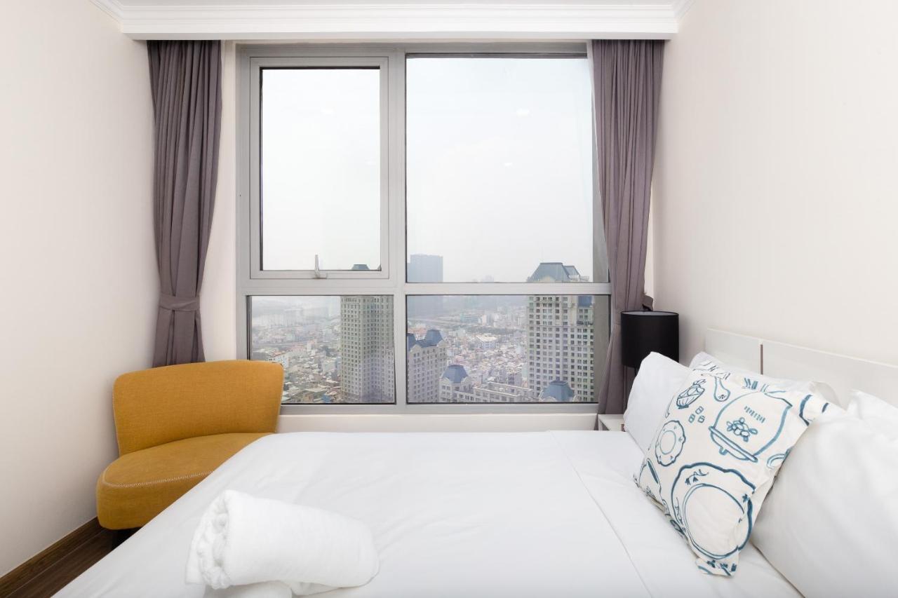 Hoasun Boutique Apartment - Vinhomes Central Park ホーチミン市 エクステリア 写真