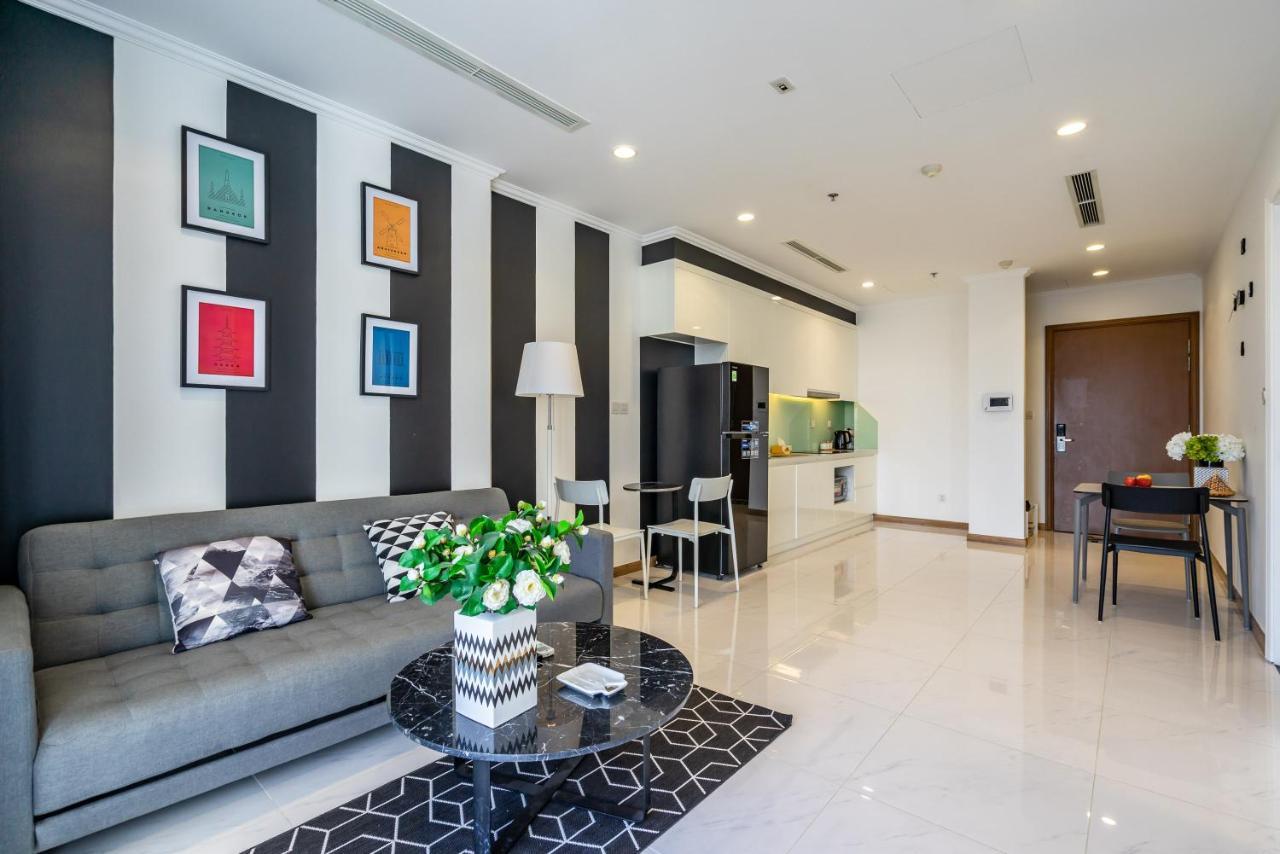 Hoasun Boutique Apartment - Vinhomes Central Park ホーチミン市 エクステリア 写真