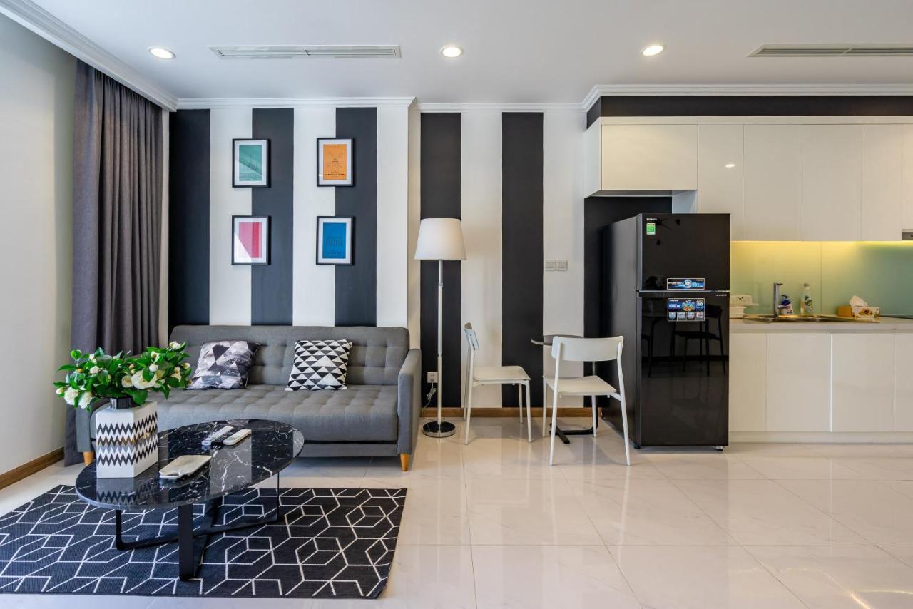 Hoasun Boutique Apartment - Vinhomes Central Park ホーチミン市 エクステリア 写真