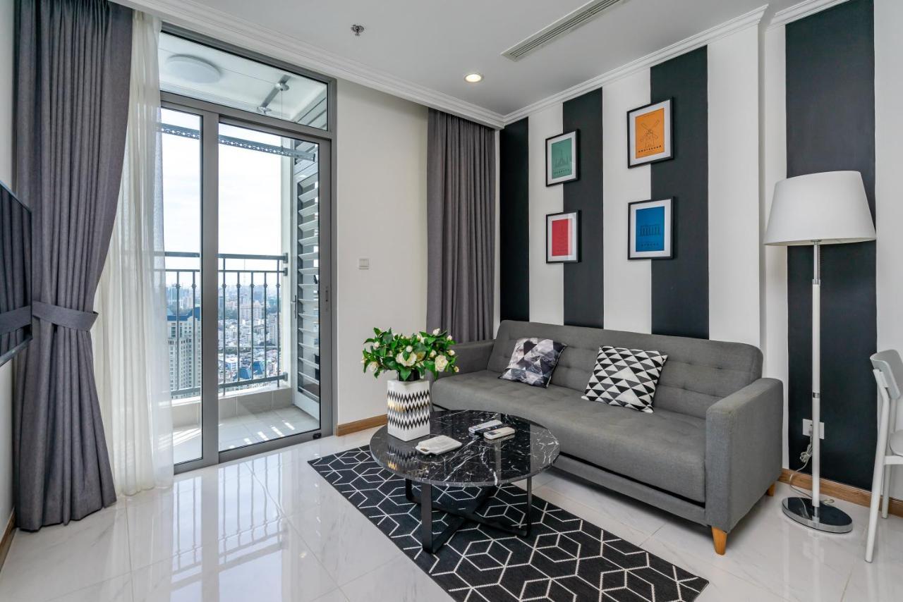 Hoasun Boutique Apartment - Vinhomes Central Park ホーチミン市 エクステリア 写真