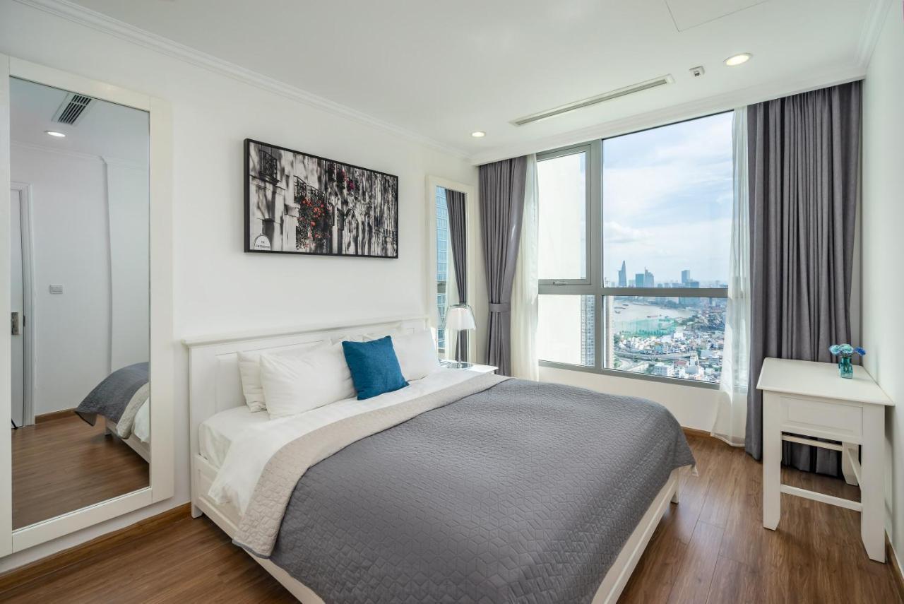 Hoasun Boutique Apartment - Vinhomes Central Park ホーチミン市 エクステリア 写真