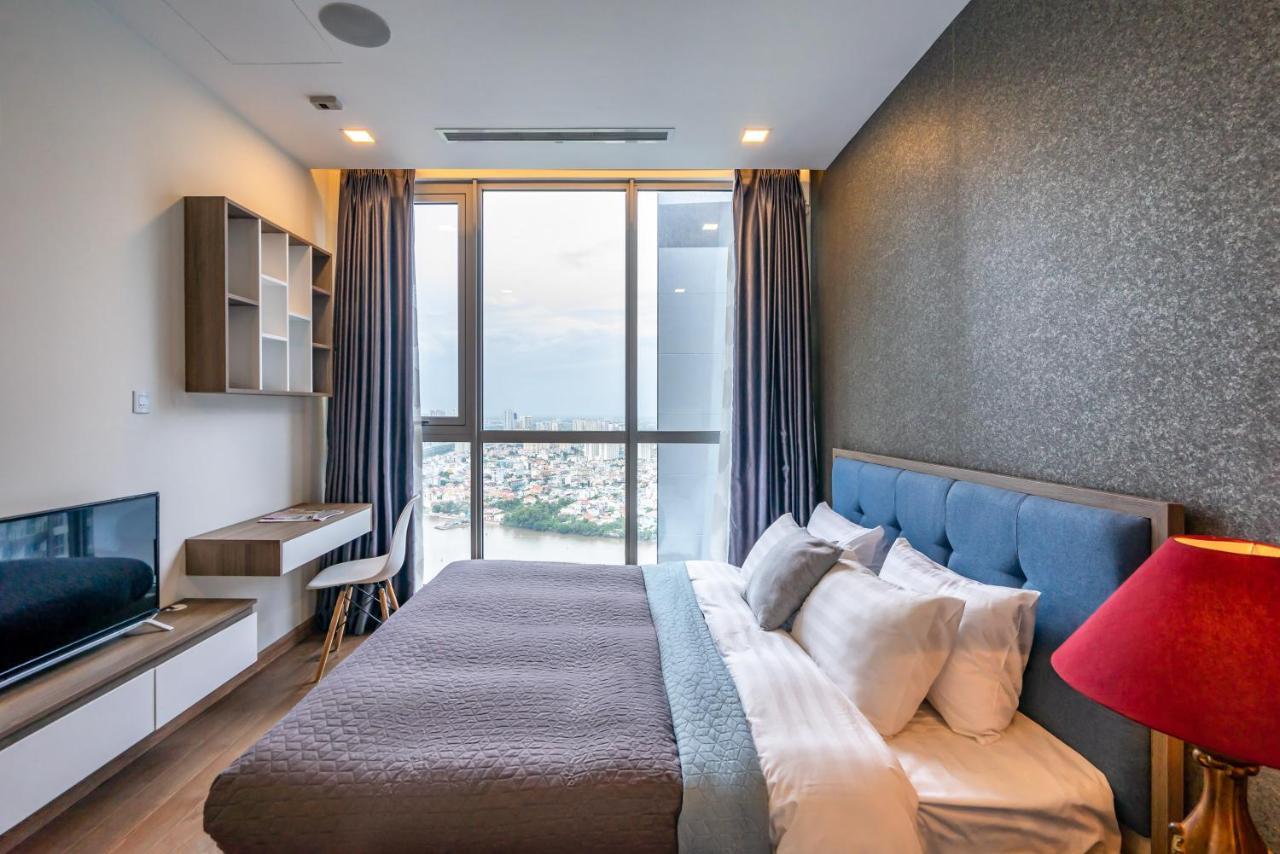 Hoasun Boutique Apartment - Vinhomes Central Park ホーチミン市 エクステリア 写真