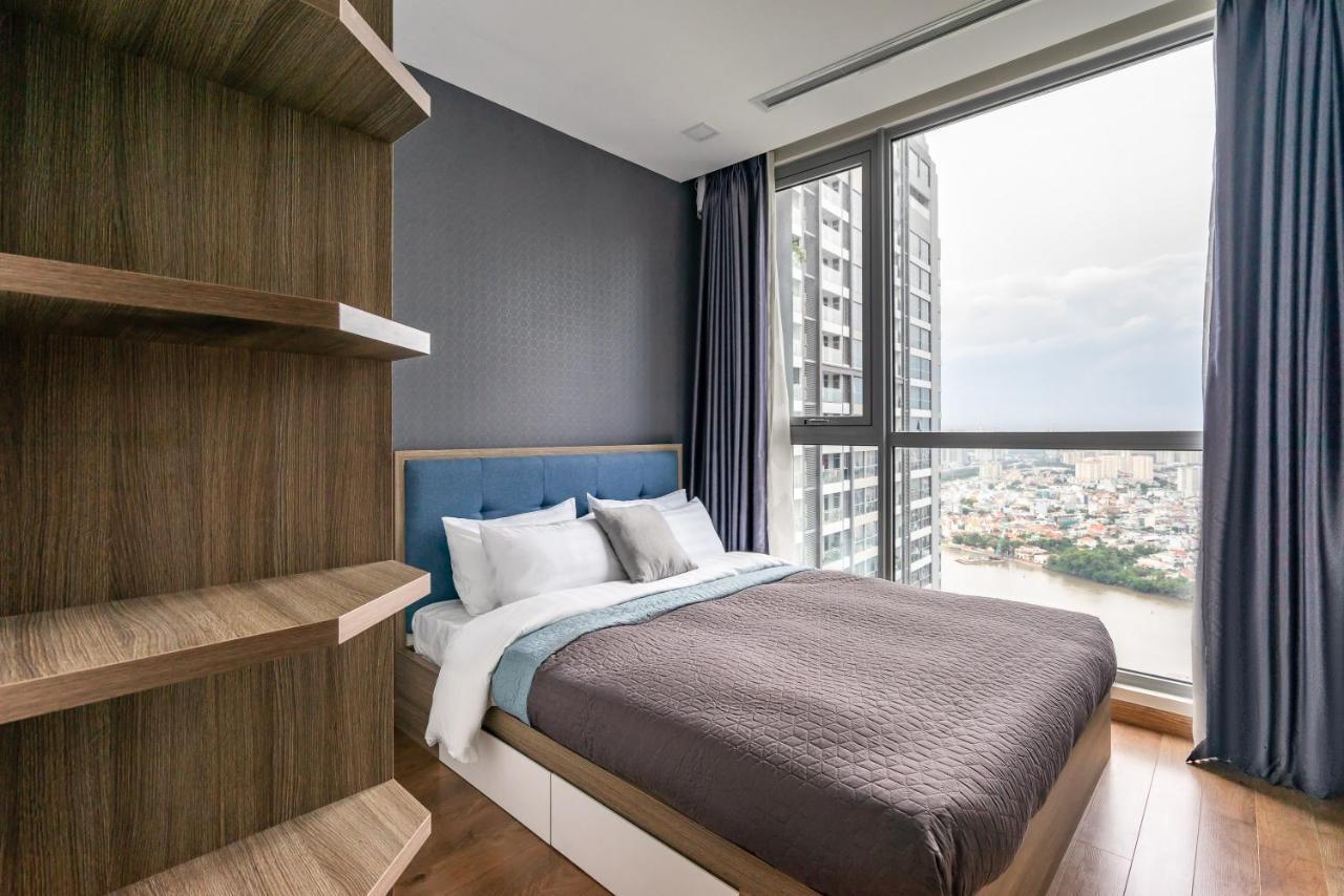 Hoasun Boutique Apartment - Vinhomes Central Park ホーチミン市 エクステリア 写真